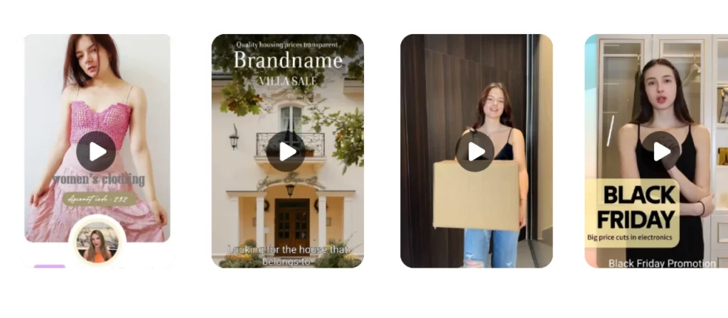 Feature for video templates Feature for video templates